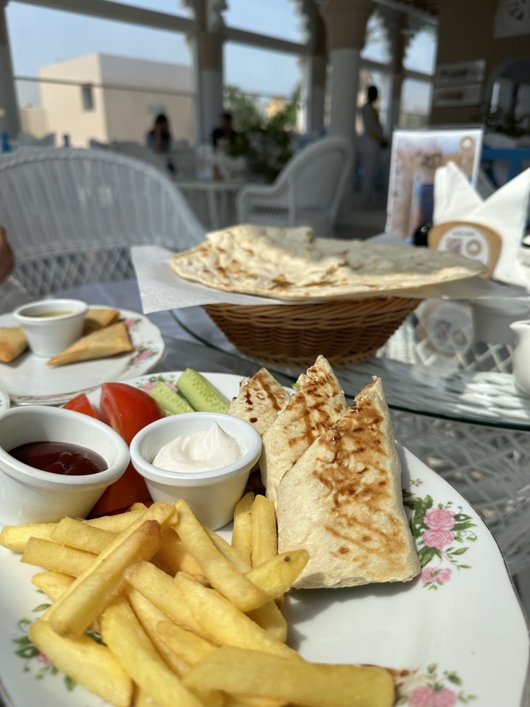 Shawarma is very famous in Arabia and extremely tasty