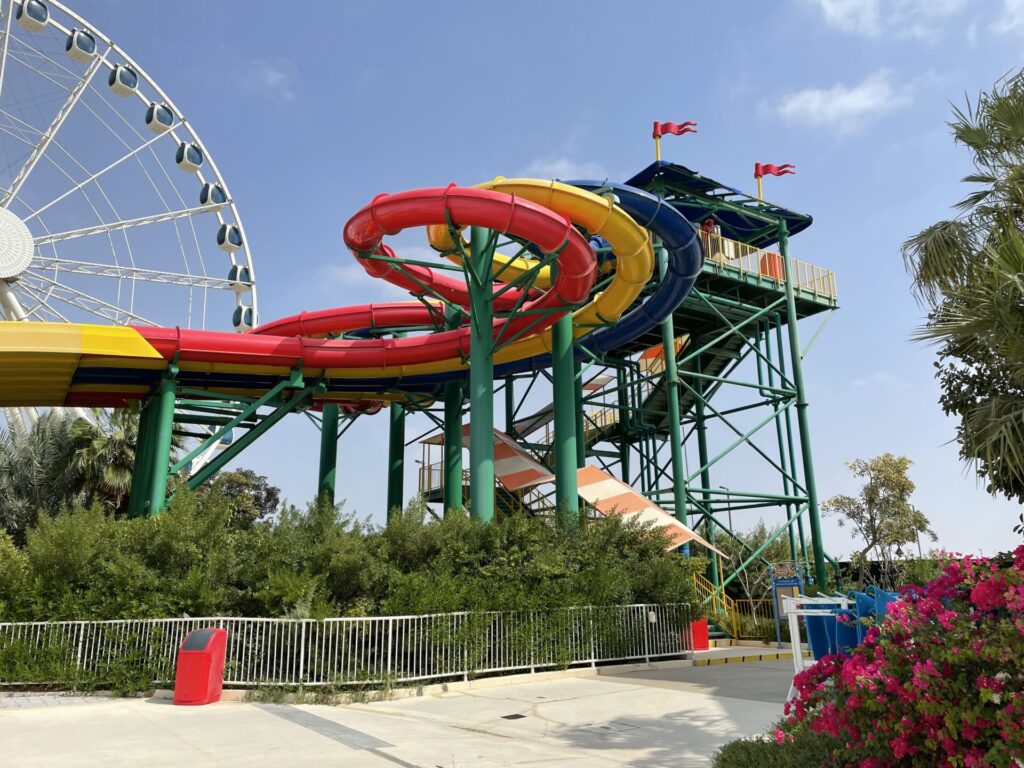 This is what the rides look like at Legoland Dubai