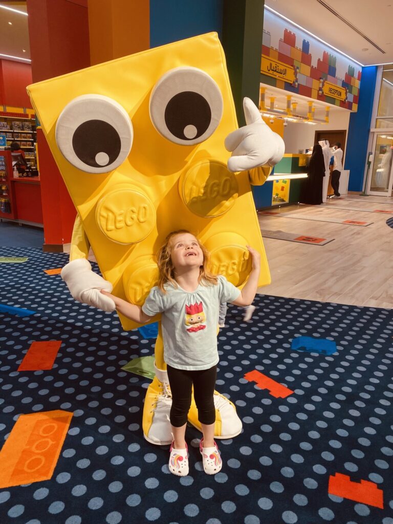 Programme de divertissement à l'hôtel Legoland de Dubaï