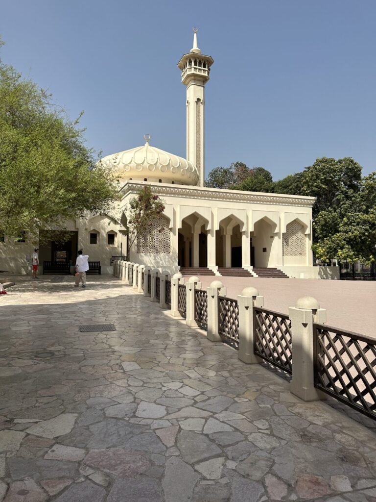 The beautiful mosque in Al Fahidi