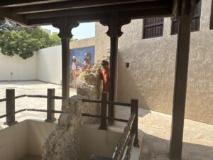 Alte Mauer in Al Fahidi