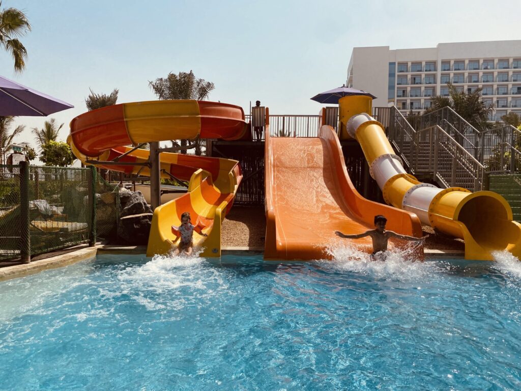 Centara Hotel Dubai with a large water park - very family-friendly