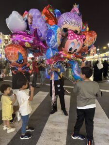 Global Village - Balloon vendor