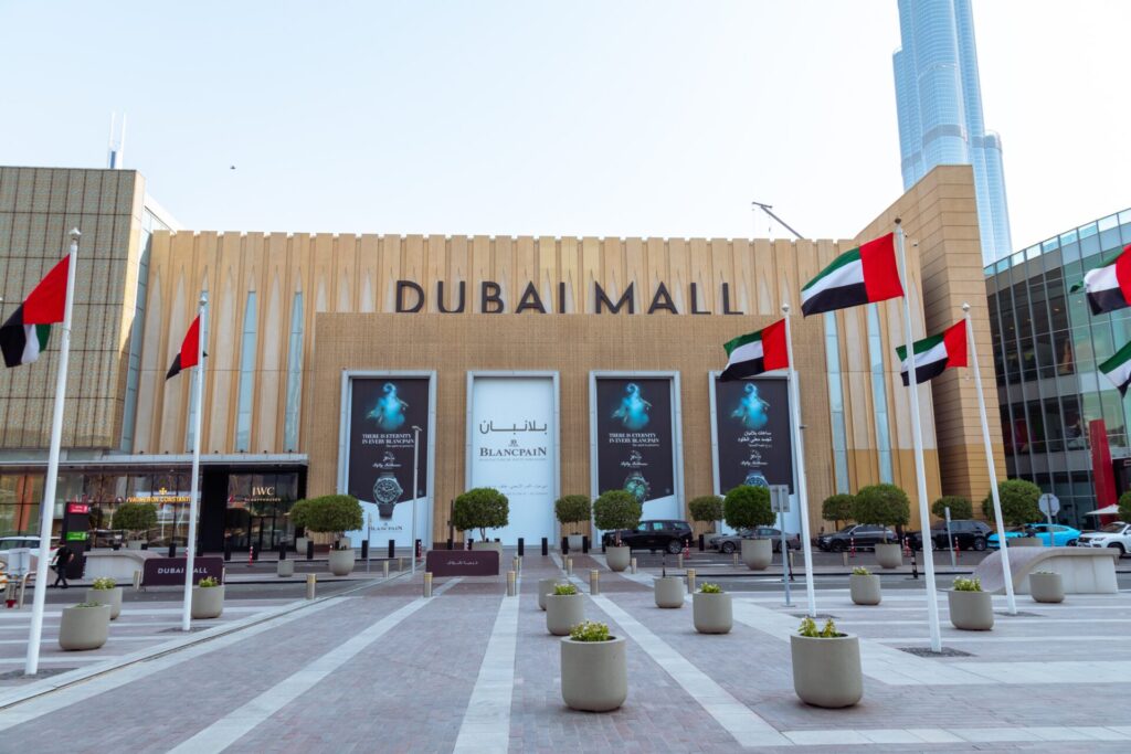 Dubai United Arab Emirates June 21 2023 Entrance Of